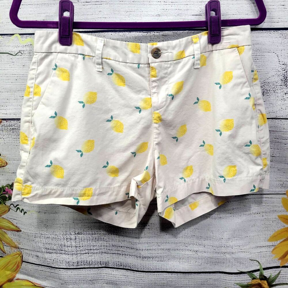Old Navy Everyday Shorts Lemon‎ Pattern Size 2